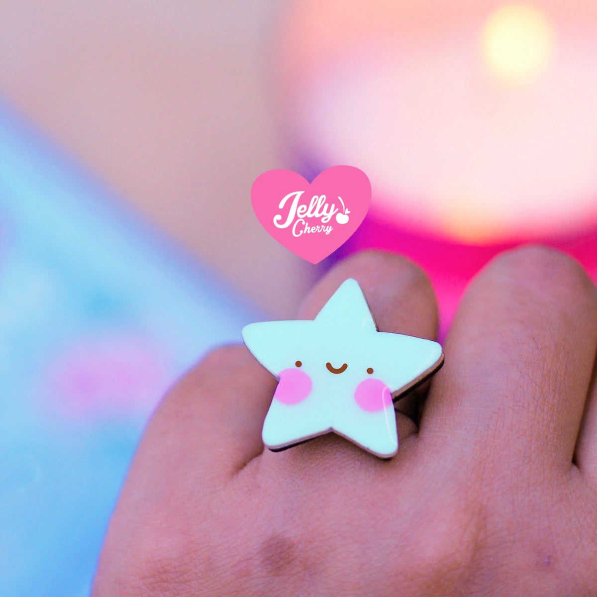 anillo-estrella-brilla-en-la-oscuridad-jelly-cherry-accesorios