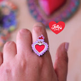 Anillo Milagrito Morado