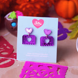 Aretes papel picado