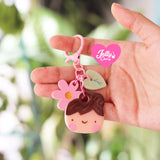 Llavero Señora de las plantas