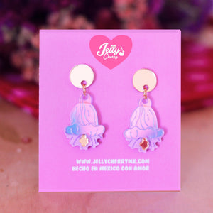 Aretes Jacaranada