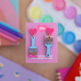 Aretes Brocha