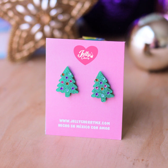 Aretes Navidad
