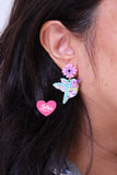 Aretes colibrí