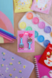 Aretes Brocha