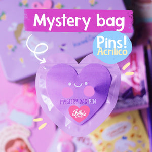 Mystery Bag Pins de acrílico