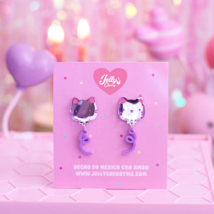 Aretes Globo de gatito