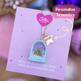 Collar esfera de Navidad