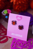 Aretes Arañita