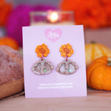 Aretes pan de Muerto