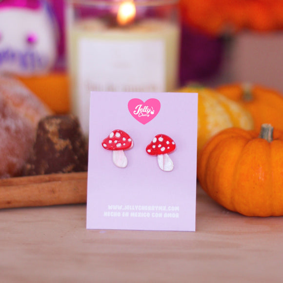 Aretes Honguito