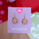 Aretes de sándwich