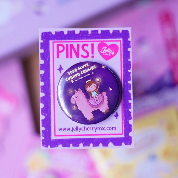 Pin Mediano Confía