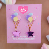 Aretes Globos y Estrellas