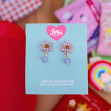 Aretes flor petrichor