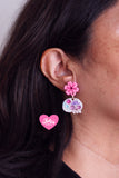 Calaverita de azúcar Flor rosa