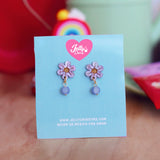 Aretes flor petrichor