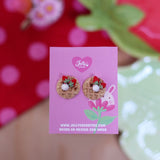 Aretes Waffle