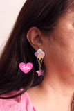 Aretes Globos y Estrellas