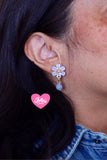 Aretes flor petrichor