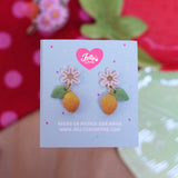 Aretes cerezo de limón