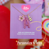 Collar letra personalizada
