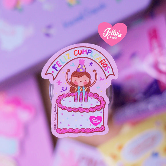 Sticker Feliz Cumple