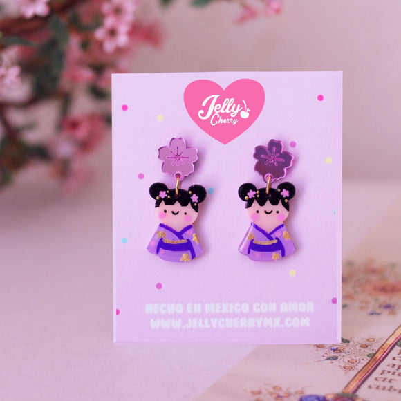 Aretes Hana Matsuri