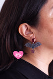 Aretes Murciélago