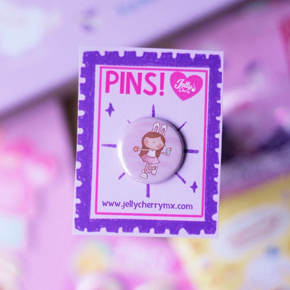 Pin mini conejita