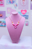 Pieza única collar lavanda
