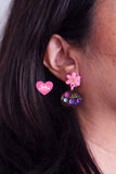 Calaveritas de chocolate flor rosa