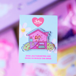 Pin acrílico Casita