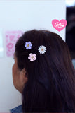broches de cabello flores