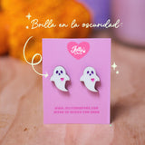 Aretitos de fantasma boo