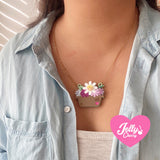 Collar macetero