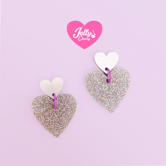 Aretes extra glittery
