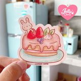 Sticker Pastel de conejo