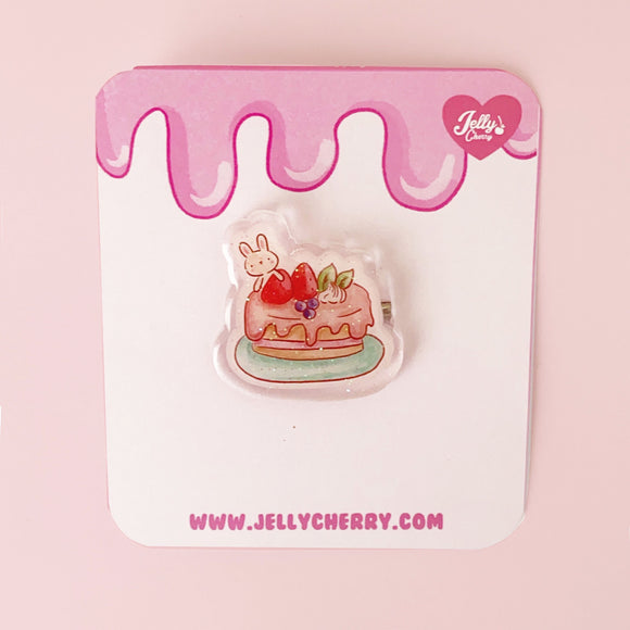 Pin pastel conejo