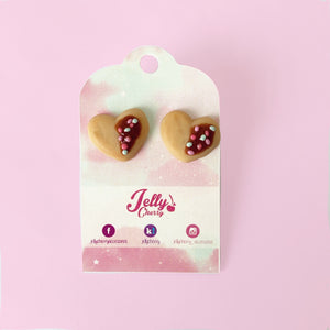Galleta de corazón chocolate
