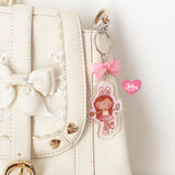 Llavero conejita acrilico