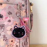 Llavero gato negro