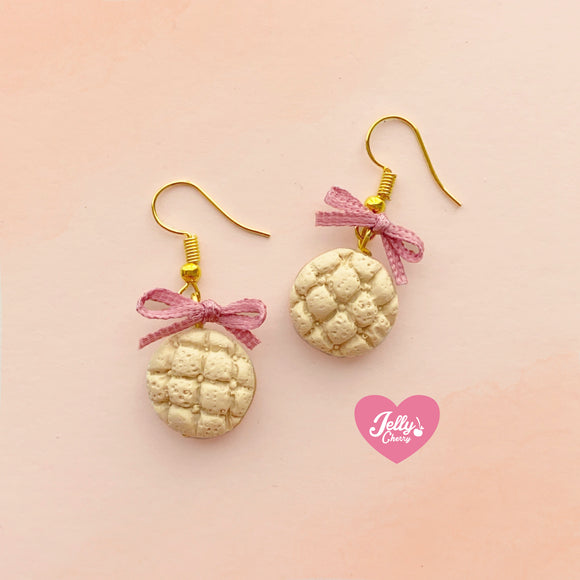 Aretes de concha Vainilla