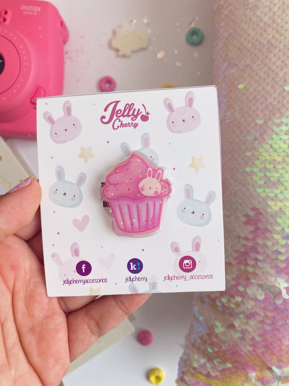Pin cupcake conejo