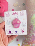 Pin cupcake conejo