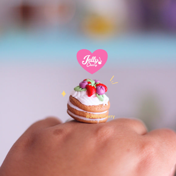 Anillo tarta de frutos