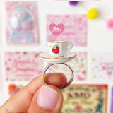 Anillo té de fresa