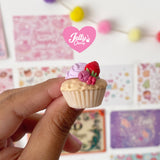 Anillo cupcake de frutas