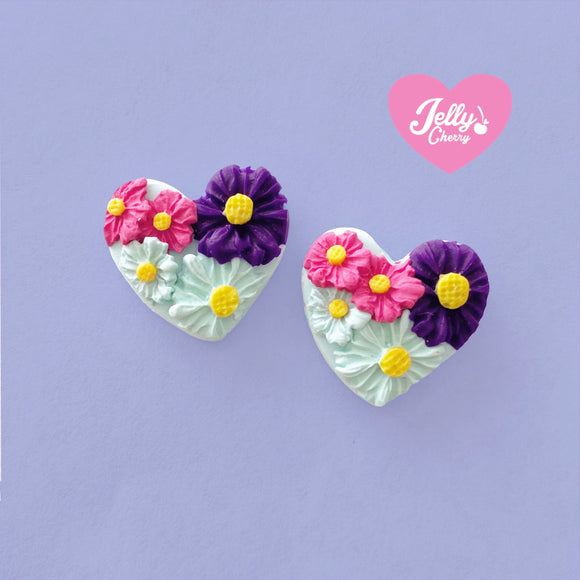 Aretes canasta de moras