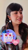 Aretes calaverita de dulce